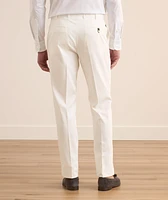 Gabardine Cotton-Stretch Tapered Pants