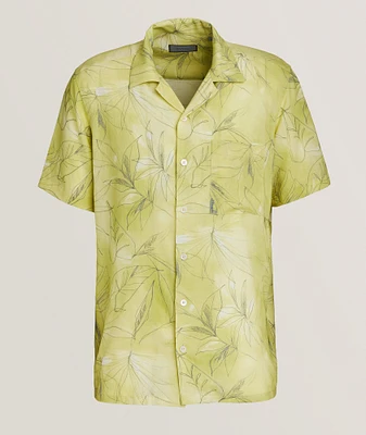Floral Print Camper Shirt