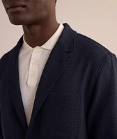 Nuvola Dobby-Textured Wool-Blend Overshirt