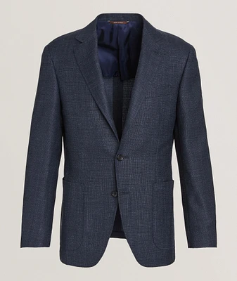 Kei Textured Wool-Blend Sport Jacket