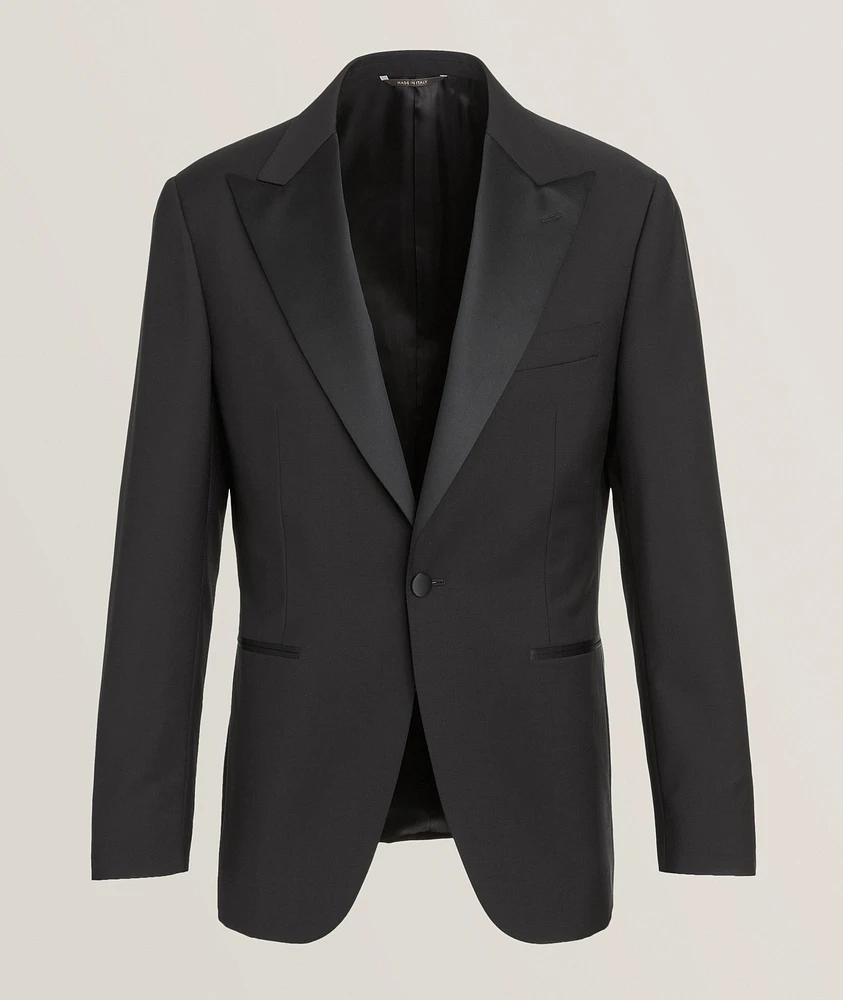 Capri Peak Wool-Mohair Tuxedo