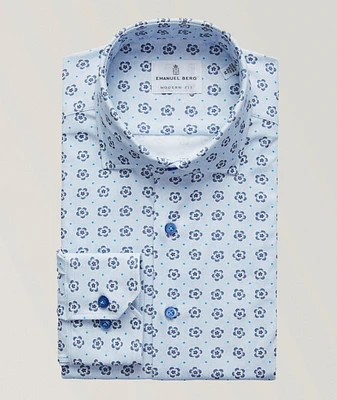 Byron Floral 4Flex Stretch Dress Shirt