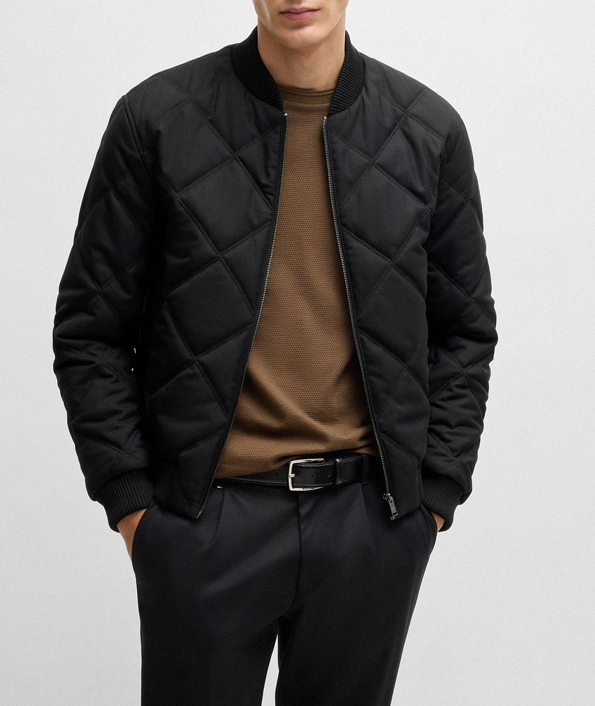 Conter Diamond Quilted Jacket