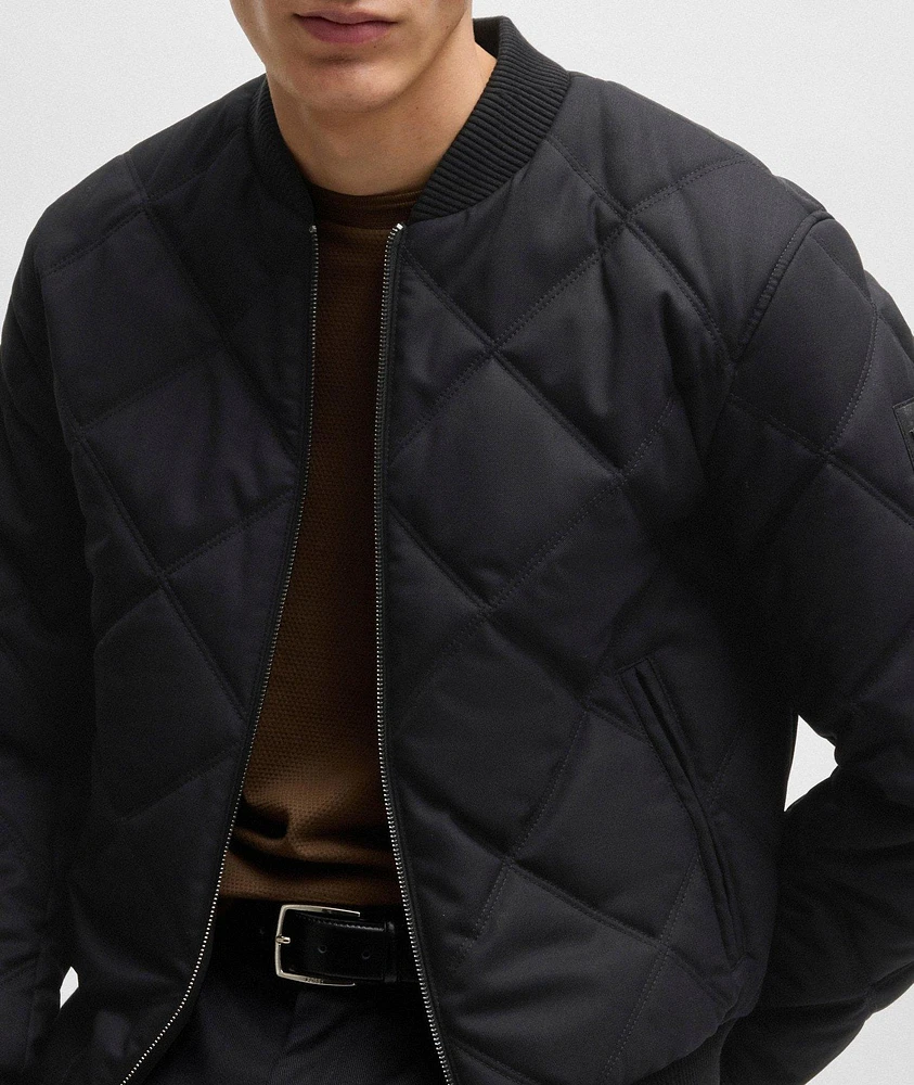 Conter Diamond Quilted Jacket