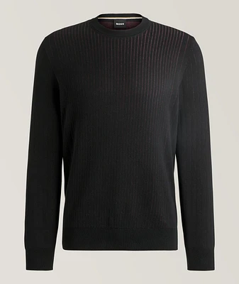 Beloy Striped Cotton Sweater