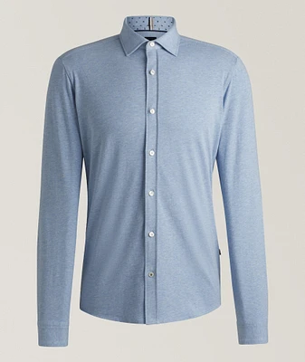 Roan Stretch-Cotton Jersey Shirt