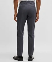 Kane Micro-Patterned Stretch-Cotton Pants