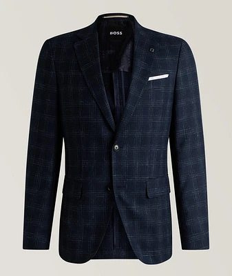 Hutson Check Wool-Blend Sport Jacket
