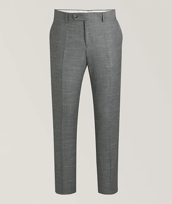 Slim-Fit Wool-Blend Dress Pants