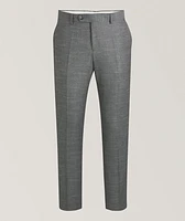 Slim-Fit Wool-Blend Dress Pants