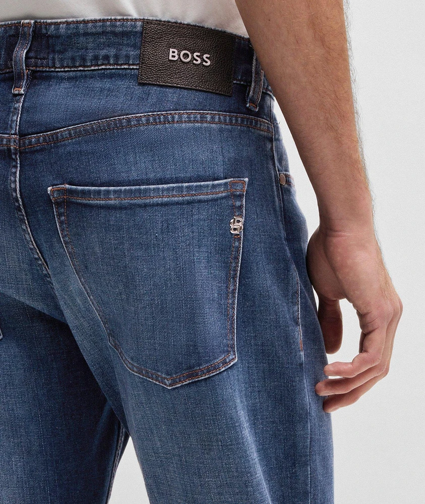 Delaware Stretch-Cotton Jeans