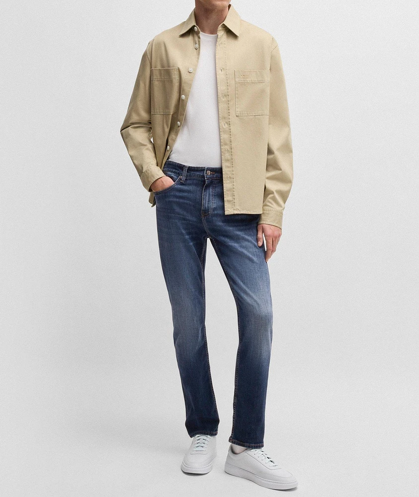 Delaware Stretch-Cotton Jeans