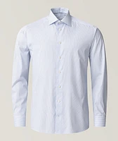 Slim-Fit Fine Stripe Twill Shirt