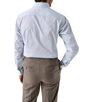 Slim-Fit Fine Stripe Twill Shirt