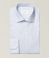 Slim-Fit Fine Stripe Twill Shirt