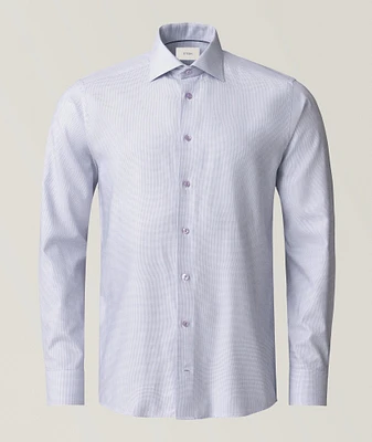 Slim-Fit Semi-Solid Shirt