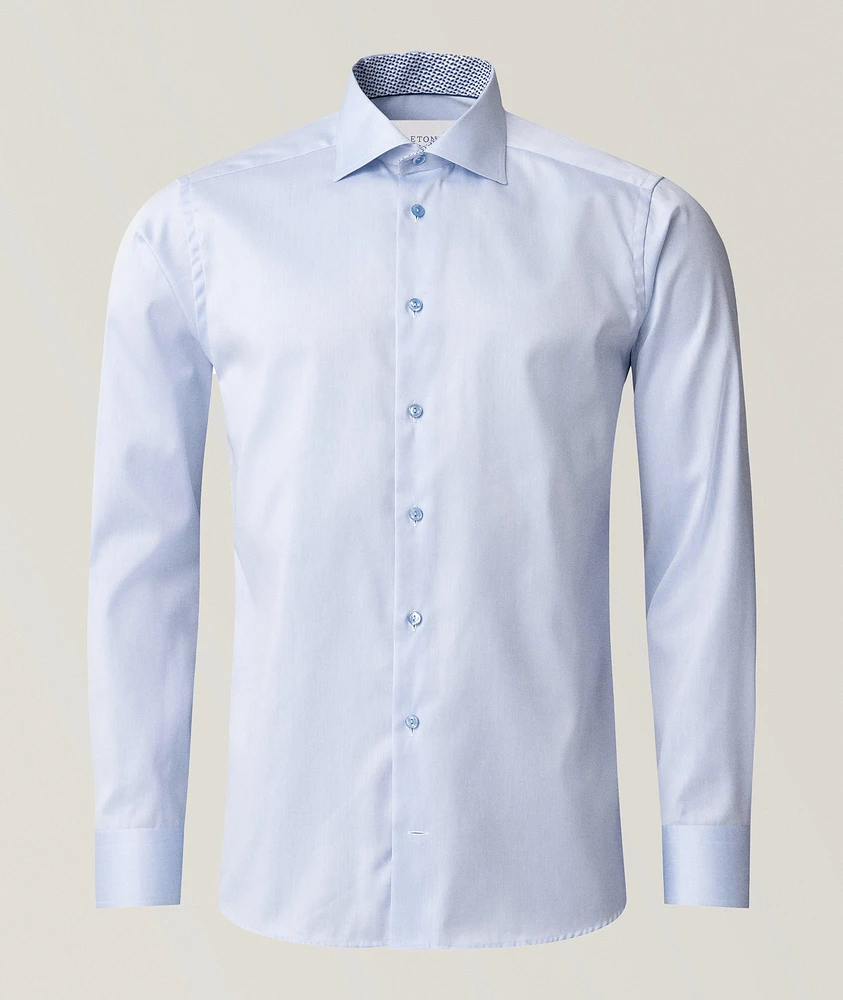 Slim-Fit Signature Twill Dress Shirt