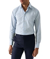 Contemporary-Fit Geometric Dress Shirt