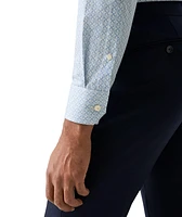 Contemporary-Fit Geometric Dress Shirt
