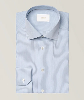 Slim-Fit Elevated Stripe Dress Shirt