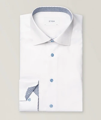 Contemporary-Fit Twill Dress Shirt