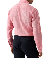 Slim-Fit Plain Weave Linen Shirt