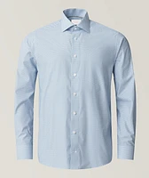 Contemporary-Fit Micro Dress Shirt