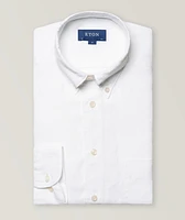 Slim-Fit Solid Linen Shirt
