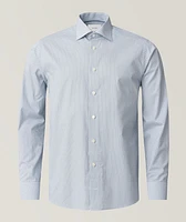 Contemporary-Fit Micro Dress Shirt