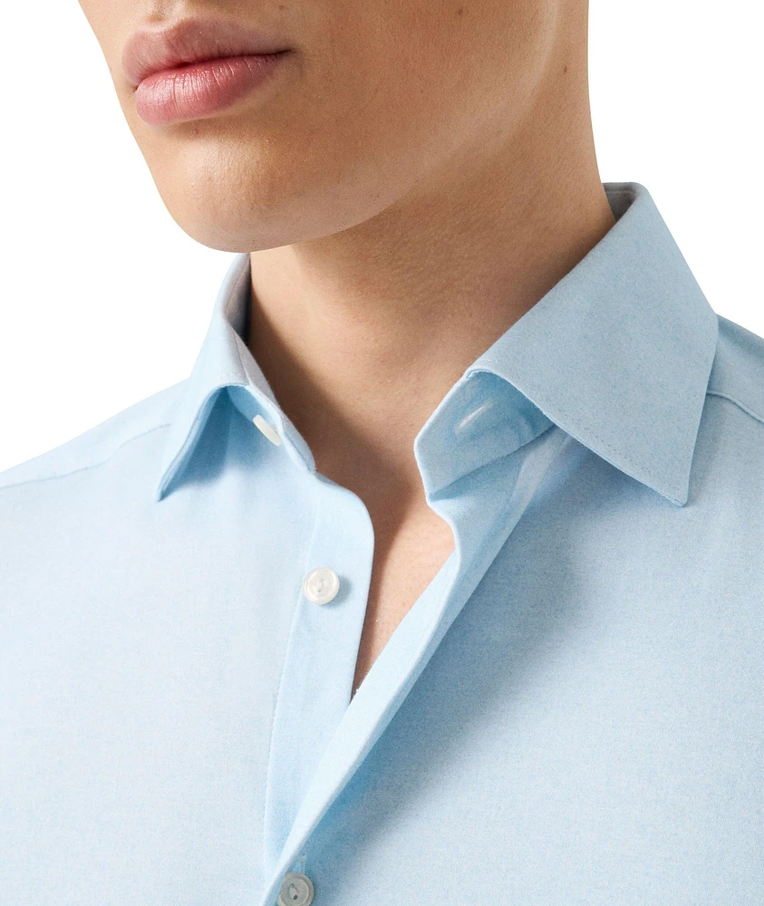 Slim-Fit Solid 4Flex Dress Shirt