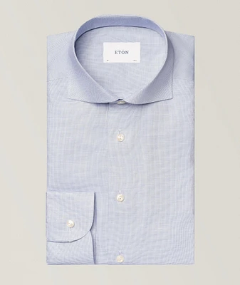Contemporary-Fit Textured Dress Shirt