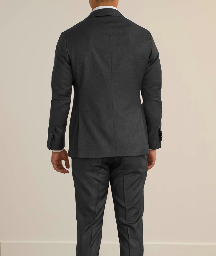 Sharkskin Virgin Wool Suit