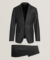 Sharkskin Virgin Wool Suit