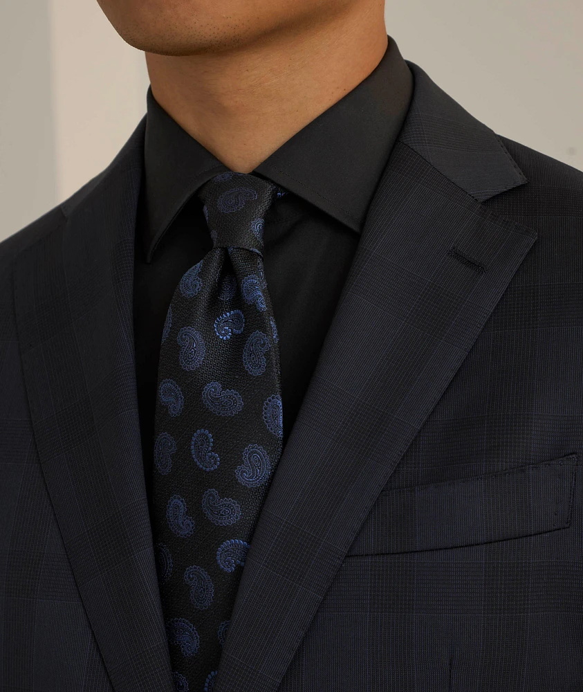 Plaid Virgin Wool Suit