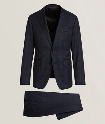 Plaid Virgin Wool Suit