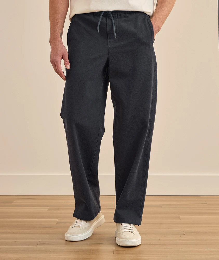 Vincent Drawstring Denim Pants