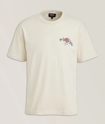 Cotton Embroidered Logo T-Shirt
