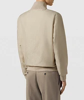 Reversible Scritto Wool Tracksuit Jacket