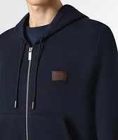 Shadow Full-Zip Hooded Sweater