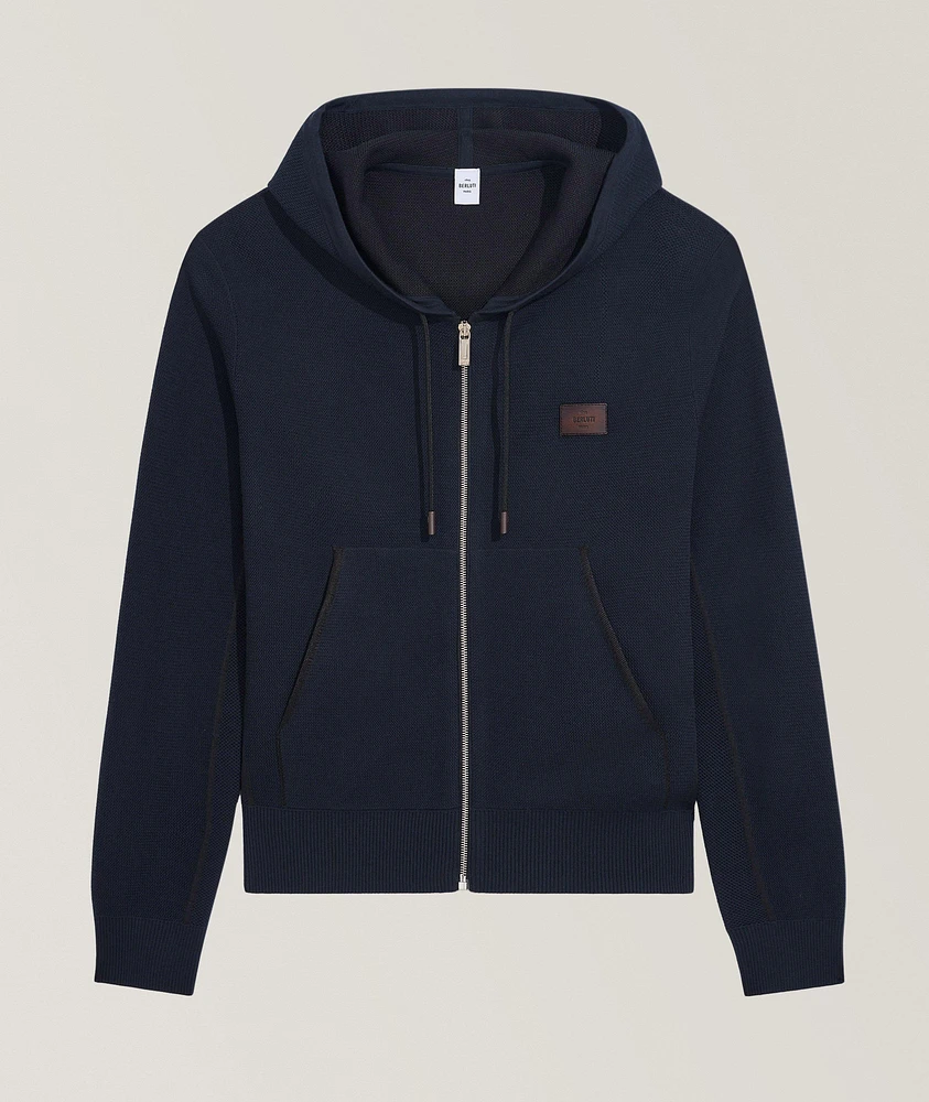 Shadow Full-Zip Hooded Sweater