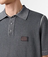 Light Shadow Cotton-Silk Polo