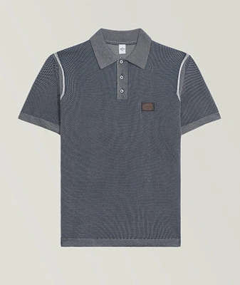 Light Shadow Cotton-Silk Polo