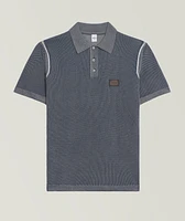Light Shadow Cotton-Silk Polo