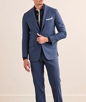 Stretch Linen-Cotton Suit