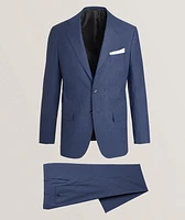 Stretch Linen-Cotton Suit