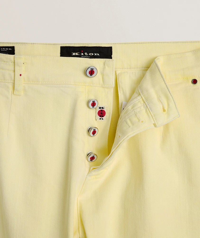 Stretch-Cotton Chino Pants