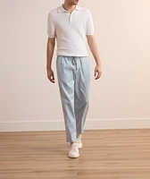 Drawstring Linen-Blend Pants
