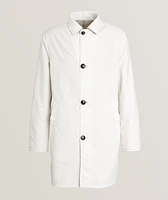 Reversible Linen-Nylon Raincoat