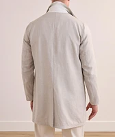Reversible Linen-Nylon Raincoat