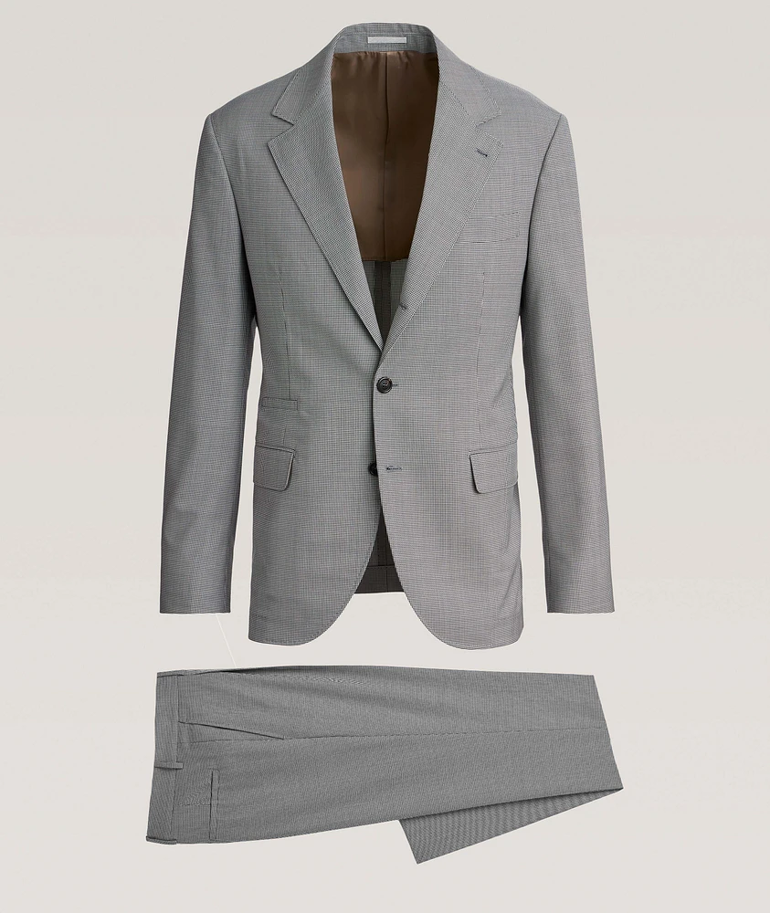 Herringbone Virgin Wool Suit